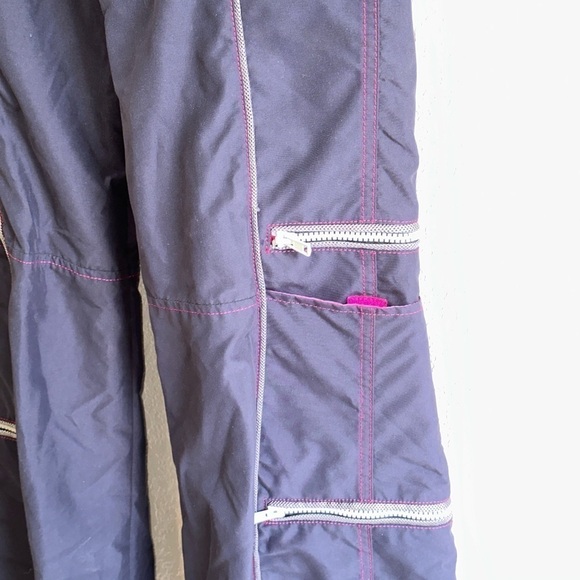 VNTG Macgear Macgirl Glow in the Dark Rave Flares Multi Zip Sz 3 - Picture 3 of 6